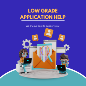 Low-Grade Admission Help​